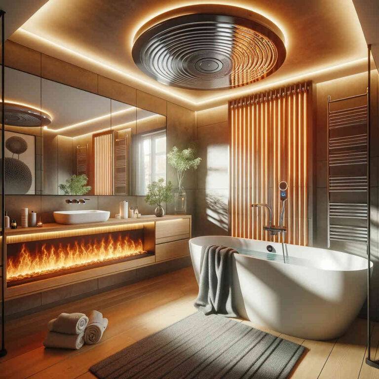 Infrarotheizung Badezimmer